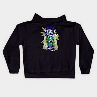 Copy of HALLOWEEN HORROR QUEEN1 Kids Hoodie